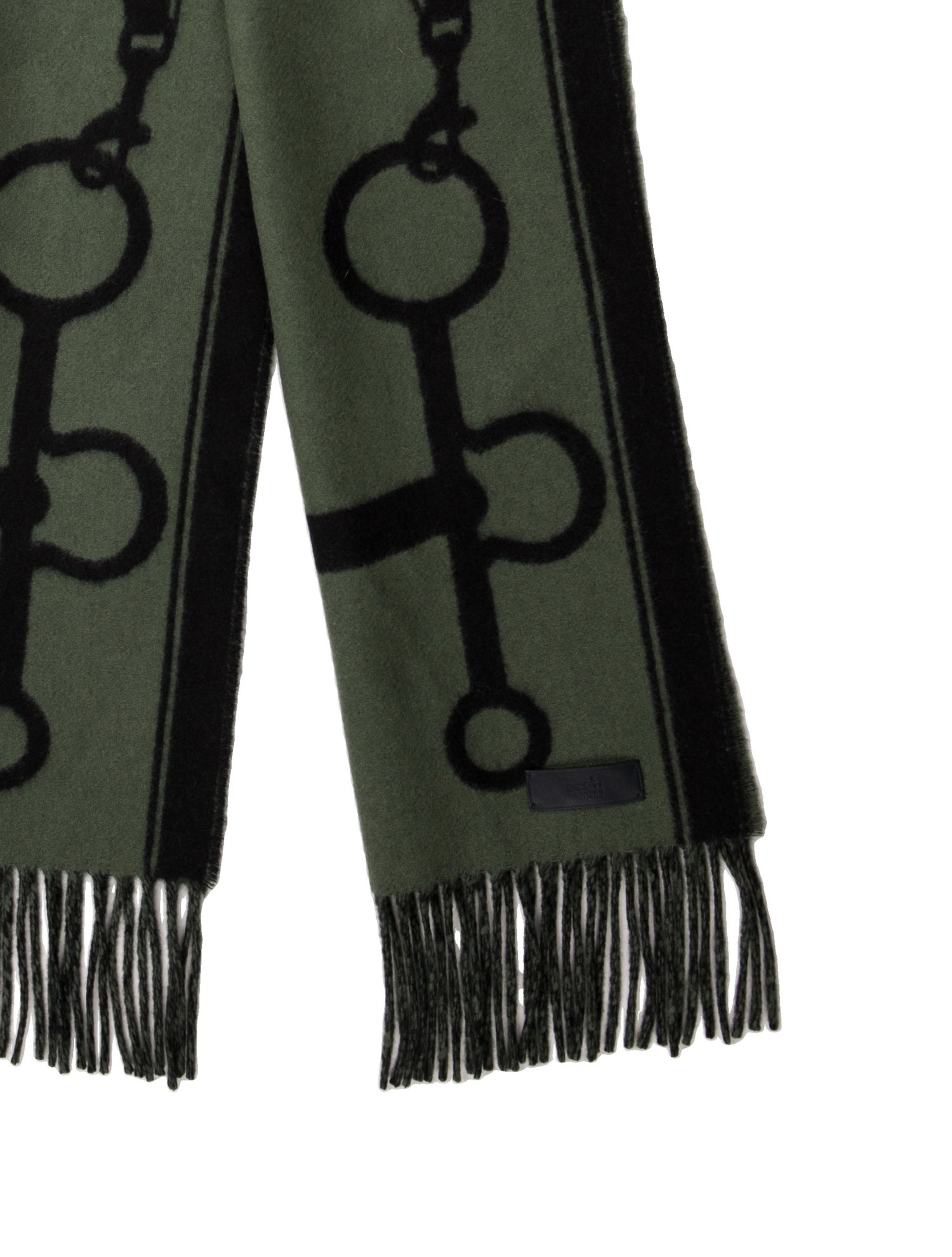 Hermès Casaque Mors Cashmere Muffler